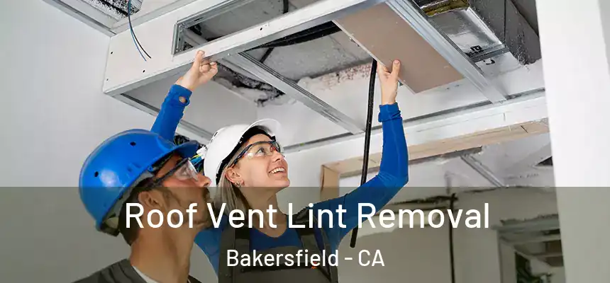  Roof Vent Lint Removal Bakersfield - CA